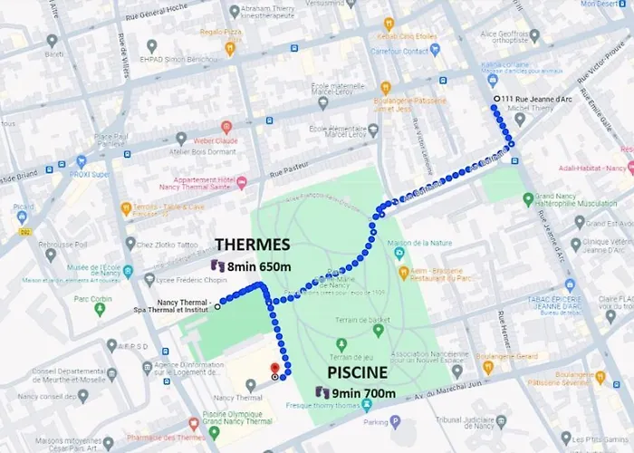 Le Jeanne D'arc Avec Sa Terrasse By Unsejouranancy Fr Lägenhet